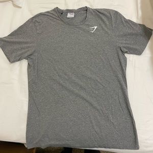 Grey Gymshark Workout Tee